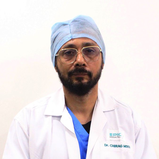 Dr. Chirag Mehta, Cardiac Anaesthetist & Intensivist