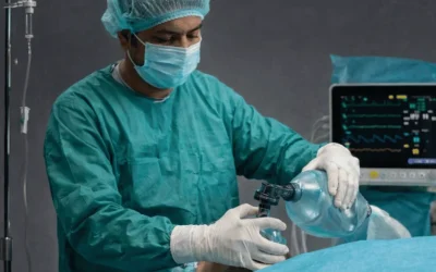 Cardiologist performing coronary angiography treatment at EPIC Hospital Ahmedabad