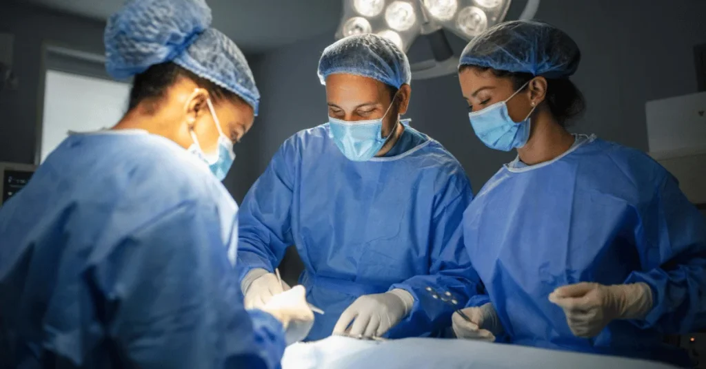 Interventional cardiologist performing angioplasty treatment at EPIC Hospital Ahmedabad