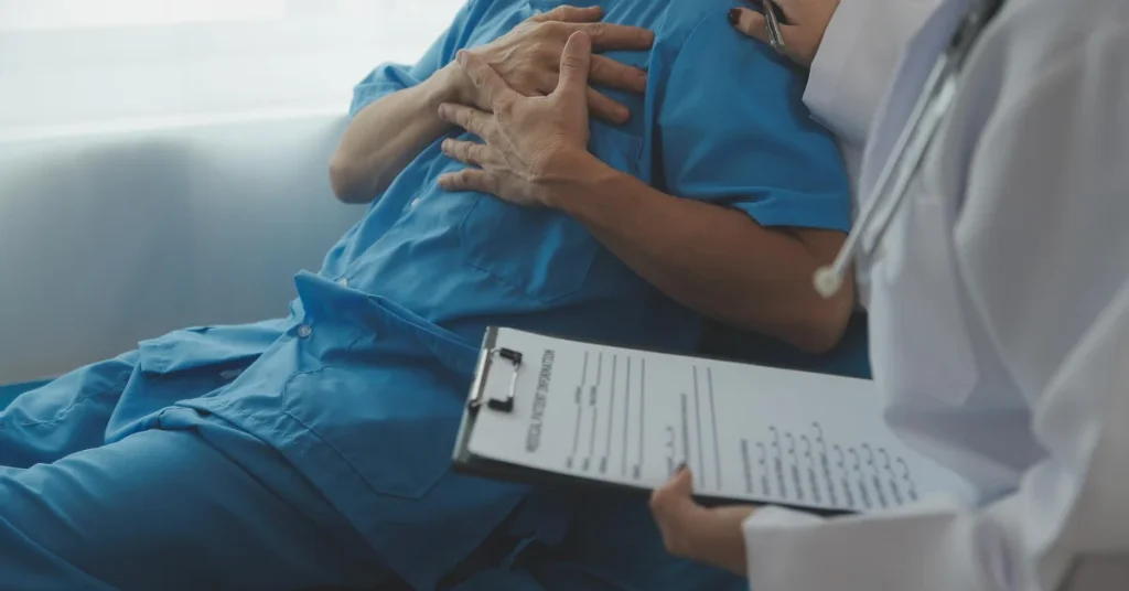 Interventional cardiologist performing angioplasty treatment at EPIC Hospital Ahmedabad