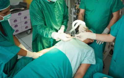 Cardiovascular and thoracic surgeon at EPIC Multispecialty Hospital Ahmedabad reviewing chest imaging
