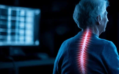 Cervical spine surgeon reviewing neck MRI at EPIC Hospital Ahmedabad Gujarat