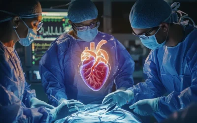 Surgical team performing complex heart surgery at EPIC Multispecialty Hospital Ahmedabad