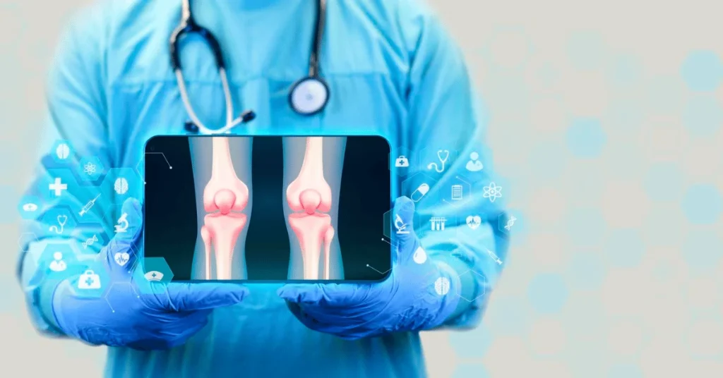 Patient discussing knee replacement package and planning at EPIC Hospital Ahmedabad