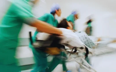 Multi-specialist trauma team providing poly trauma treatment at EPIC Hospital Ahmedabad